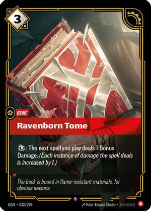 Ravenborn Tome (032/298) - Origins Foil