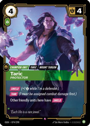 Taric - Protector (074/298) - Origins Foil