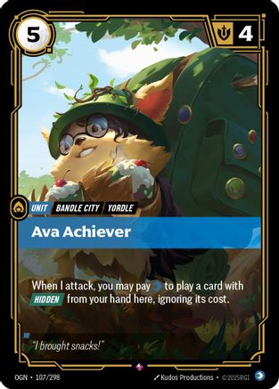 Ava Achiever (107/298) - Origins Foil - Poke-Collect