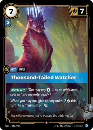 Thousand-Tailed Watcher (116/298) - Origins Foil