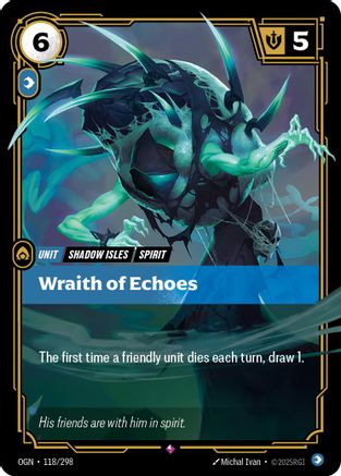 Wraith of Echoes (118/298) - Origins Foil - Poke-Collect