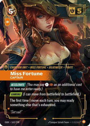 Miss Fortune - Captain (162/298) - Origins Foil