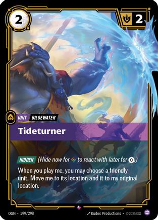 Tideturner (199/298) - Origins Foil - Poke-Collect