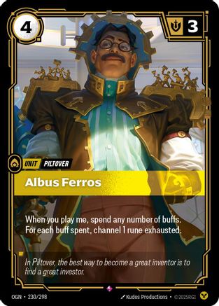 Albus Ferros (230/298) - Origins Foil - Poke-Collect