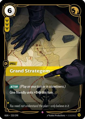 Grand Strategem (233/298) - Origins Foil