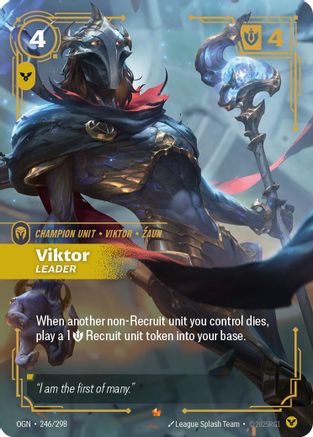 Viktor - Leader (246/298) - Origins Foil - Poke-Collect
