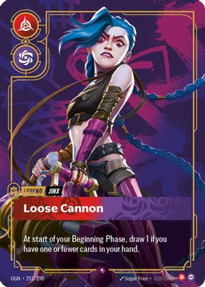 Jinx - Loose Cannon (251/298) - Origins Foil
