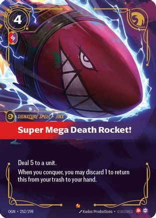 Super Mega Death Rocket! (252/298) - Origins Foil - Poke-Collect