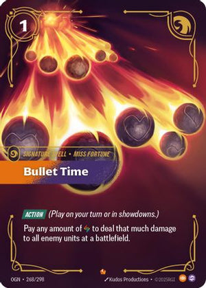 Bullet Time (268/298) - Origins Foil
