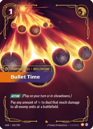 Bullet Time (268/298) - Origins Foil - Poke-Collect
