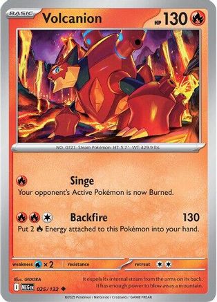 Volcanion 25 - ME01 Mega Evolution - Poke-Collect