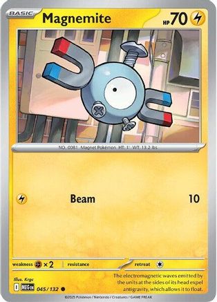 Magnemite 45 - ME01 Mega Evolution - Poke-Collect