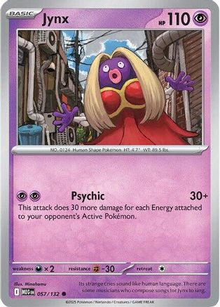Jynx 57 - ME01 Mega Evolution - Poke-Collect