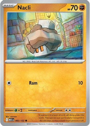 Nacli 82 - ME01 Mega Evolution Reverse Holofoil - Poke-Collect