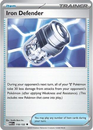Iron Defender 118 - ME01 Mega Evolution - Poke-Collect