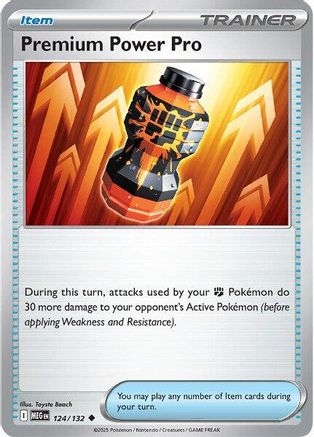Premium Power Pro - 124/132 124 - ME01 Mega Evolution - Poke-Collect