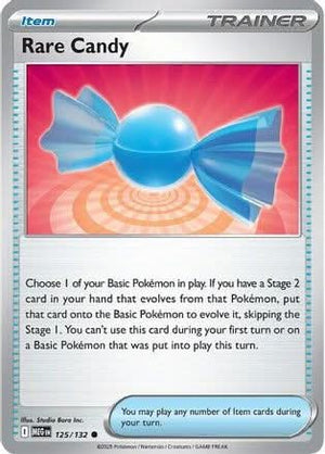 Rare Candy - 125/132 125 - ME01 Mega Evolution Reverse Holofoil