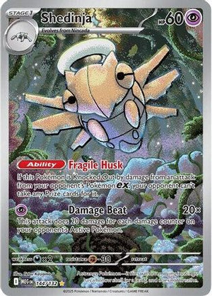 Shedinja - 144/132 144 - ME01 Mega Evolution Holofoil