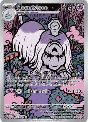 Houndstone - 145/132 145 - ME01 Mega Evolution Holofoil