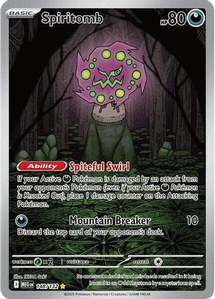 Spiritomb - 148/132 148 - ME01 Mega Evolution Holofoil