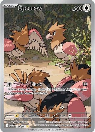 Spearow - 151/132 151 - ME01 Mega Evolution Holofoil