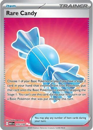 Rare Candy - 175/132 175 - ME01 Mega Evolution Holofoil