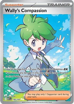Wally's Compassion - 176/132 176 - ME01 Mega Evolution Holofoil
