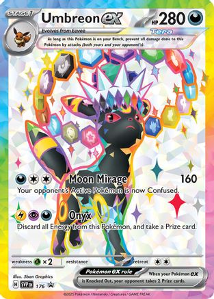 Umbreon ex - 176 SVP - SV Scarlet & Violet Promo Cards Holofoil - Poke-Collect