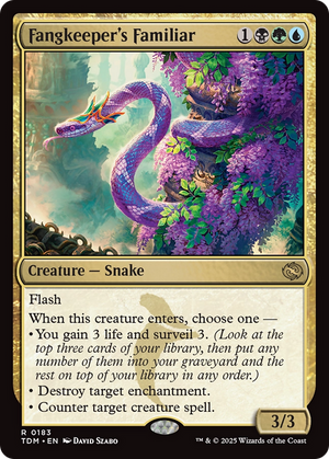 Fangkeeper's Familiar (TDM-183) - Tarkir: Dragonstorm Foil