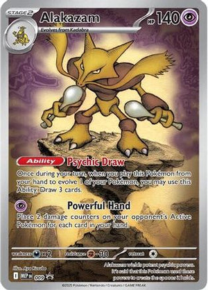 Alakazam - 009 9 - ME Mega Evolution Promo Holofoil