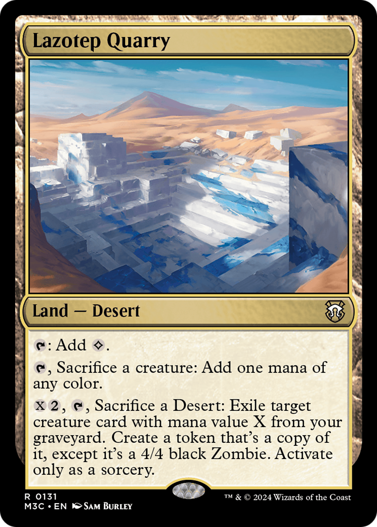 Lazotep Quarry (M3C-131) - Modern Horizons 3 Commander