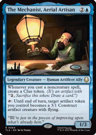 The Mechanist, Aerial Artisan (TLA-064) - Avatar: The Last Airbender - Poke-Collect
