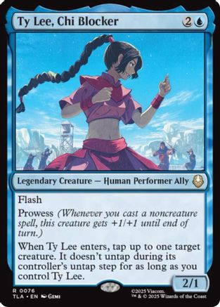 Ty Lee, Chi Blocker (TLA-076) - Avatar: The Last Airbender Foil - Poke-Collect