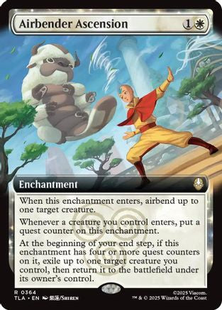 Airbender Ascension (Extended Art) (TLA-364) - Avatar: The Last Airbender - Poke-Collect