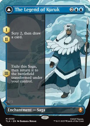 The Legend of Kuruk (Borderless) (TLA-355) - Avatar: The Last Airbender Foil - Poke-Collect