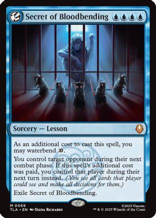 Secret of Bloodbending (TLA-069) - Avatar: The Last Airbender Foil - Poke-Collect