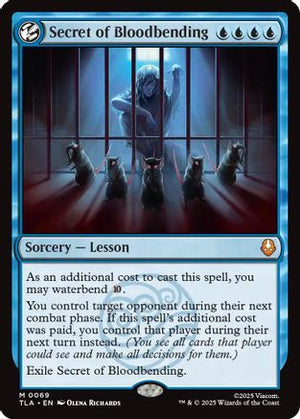 Secret of Bloodbending (TLA-069) - Avatar: The Last Airbender Foil - Poke-Collect