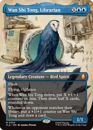 Wan Shi Tong, Librarian (Borderless) (TLA-320) - Avatar: The Last Airbender - Poke-Collect
