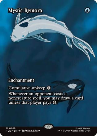 Mystic Remora (Borderless) (TLE-016) - Avatar: The Last Airbender: Eternal-Legal Foil - Poke-Collect