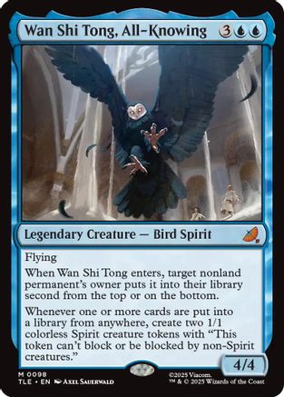 Wan Shi Tong, All-Knowing (TLE-098) - Avatar: The Last Airbender: Eternal-Legal Foil - Poke-Collect