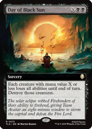 Day of Black Sun (Extended Art) (TLA-373) - Avatar: The Last Airbender - Poke-Collect