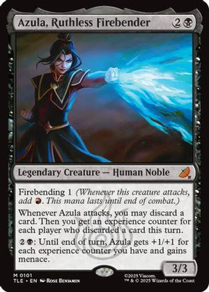 Azula, Ruthless Firebender (TLE-101) - Avatar: The Last Airbender: Eternal-Legal Foil - Poke-Collect