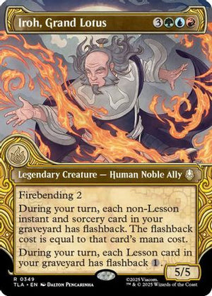 Iroh, Grand Lotus (Showcase) (TLA-349) - Avatar: The Last Airbender - Poke-Collect