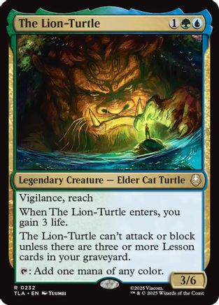 The Lion-Turtle (TLA-232) - Avatar: The Last Airbender - Poke-Collect