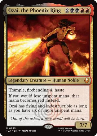 Ozai, the Phoenix King (TLA-235) - Avatar: The Last Airbender - Poke-Collect