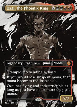 Ozai, the Phoenix King (0311) (Borderless) (TLA-311) - Avatar: The Last Airbender - Poke-Collect