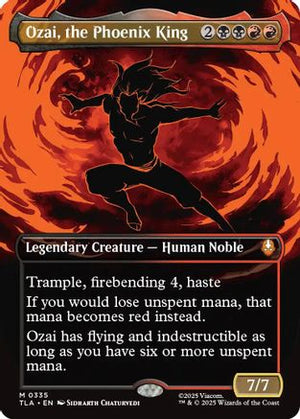 Ozai, the Phoenix King (0335) (Borderless) (TLA-335) - Avatar: The Last Airbender - Poke-Collect