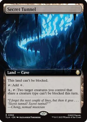 Secret Tunnel (Extended Art) (TLA-392) - Avatar: The Last Airbender - Poke-Collect