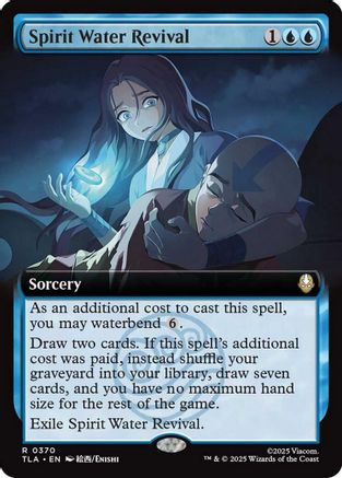 Spirit Water Revival (Extended Art) (TLA-370) - Avatar: The Last Airbender - Poke-Collect