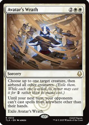 Avatar's Wrath (TLA-012) - Avatar: The Last Airbender Foil - Poke-Collect